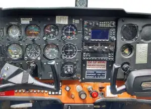 Cessna 172M N80254 Beautiful Bea instrument panel